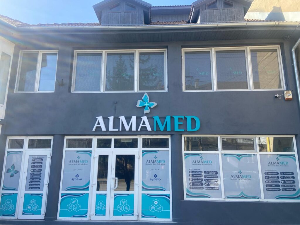 litere volumetrice luminoase alma med