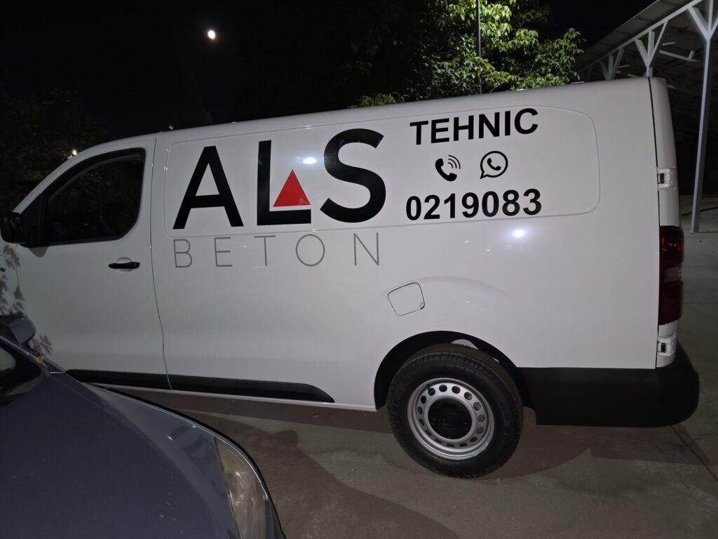 colantare auto als beton